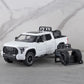 OANMYJJO Toy Trucks for Boys 1/24 Tundra Diecast Metal Model Toy Pickup Truck Pull Back Car Model with Light and Sound Toy Truck