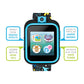 Kids Smartwatch Playzoom 2 With Swivel Selfie Camera, Stem Learning, 20+ Games, Audio Bedtime Stories, Store Music For Kids Toddlers Boys Girls Airplane And Star Print