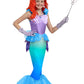 Spooktacular Creations Halloween Mermaid Costume for Girls, Blue Little Mermaid Dress, Princess Dress Up for Girls 4-6 Toddler P
