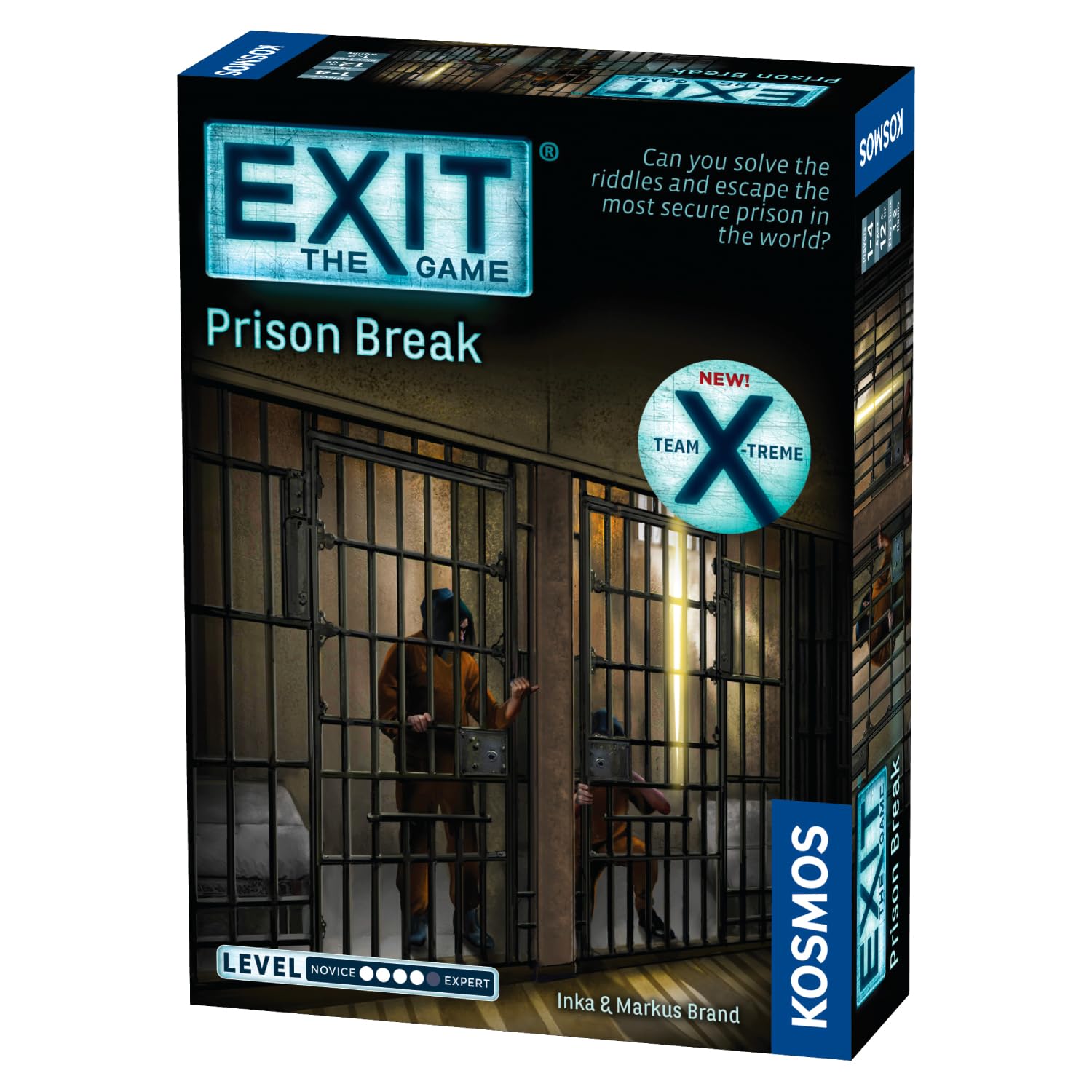 Exit: The Game - Prison Break | Escape Room | Co-Op Games | 1+ Players | Brainteasers | Ages 12+
