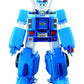 Super Wings 7" Paul's Police Cruiser Toy Set with 2" Transform-a-Bot Paul Figure, Plastic Preschool Gift for Ages 3-5