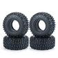RC-Hub 4PCS 1.0'' Crawler Tires Micro Rubber Tires for 1/24 Axial SCX24 90081 AXI00001 AXI00002 AXI00005 AXI00006 RC Crawler Car