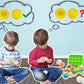 Beakabao 12Pcs Color And Shape Matching Egg Set Montessori Toddler Education Classification Toys For Fine Motor Skills Of The Fi