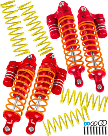 Brcatwpark Big Bore Rc Shock Absorber Upgrades Part For 1/10 Slash 4X4/2Wd(Vxl),Stampede 4X4/2Wd(Vxl),Rustler 4X4/2Wd(Vxl),Bandi