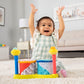 Lamaze Squeeze Beats First Drum Set - Baby Sensory Toy Includes Funny Animal Sounds - Colorful Baby Musical Toys For Early Childhood Development - Ages 12 Months And Up