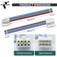 8Amp 8 Pin Connector Servo Extension Cable Wire Fl4.14Mm Pitch Male To Female Servo Motor Extension 8 Pin Power Connector Wire 2