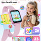 Smart Watch For Kids Toys For Ages 5-7,Ziegoal Dual Camera Kids Watches For Girls Toys Age 6-8,Christmas Birthday Gifts For 7 8 9 Year Old Girls,Kids Watch Learn Card Video Players Toys For Girls 8-10