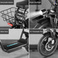 Caroma Electric Scooter With Seat, 500W/819W/870W Peak Motor, 15/25/30 Miles Range, 20Mph Top Speed, Foldable Electric Scooter F