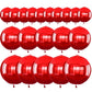 TONIFUL 16Pcs Large Red 4D Giant Round Foil Balloon 4D Mirror Metallic Mylar Sephere Balloons for Christmas New Year Birthday Pa