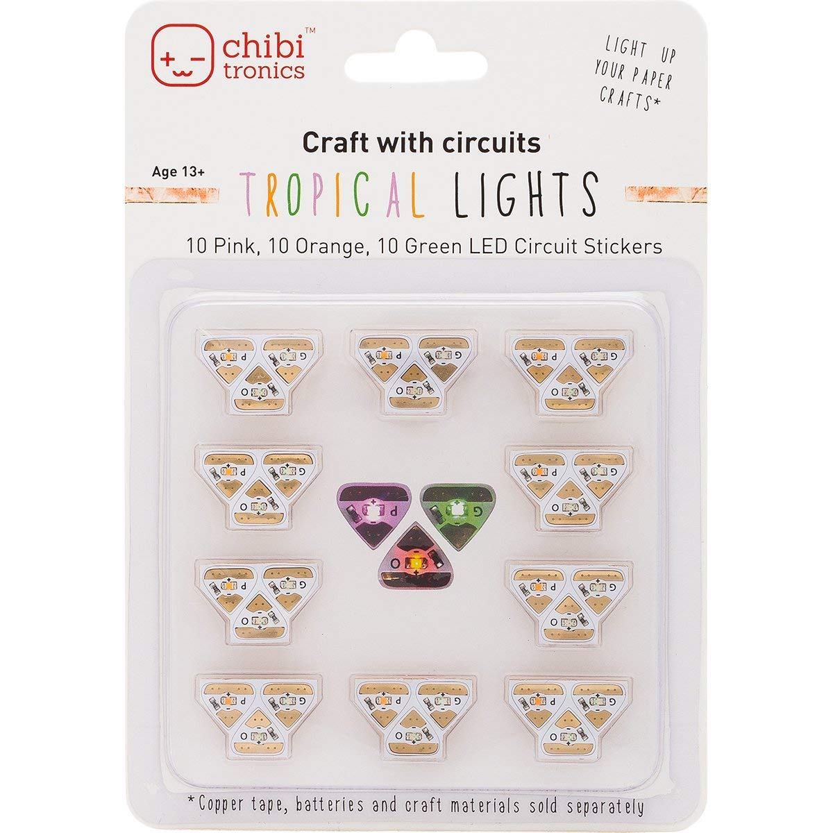 Chibitronics Animating White Blink Led 24 Pack