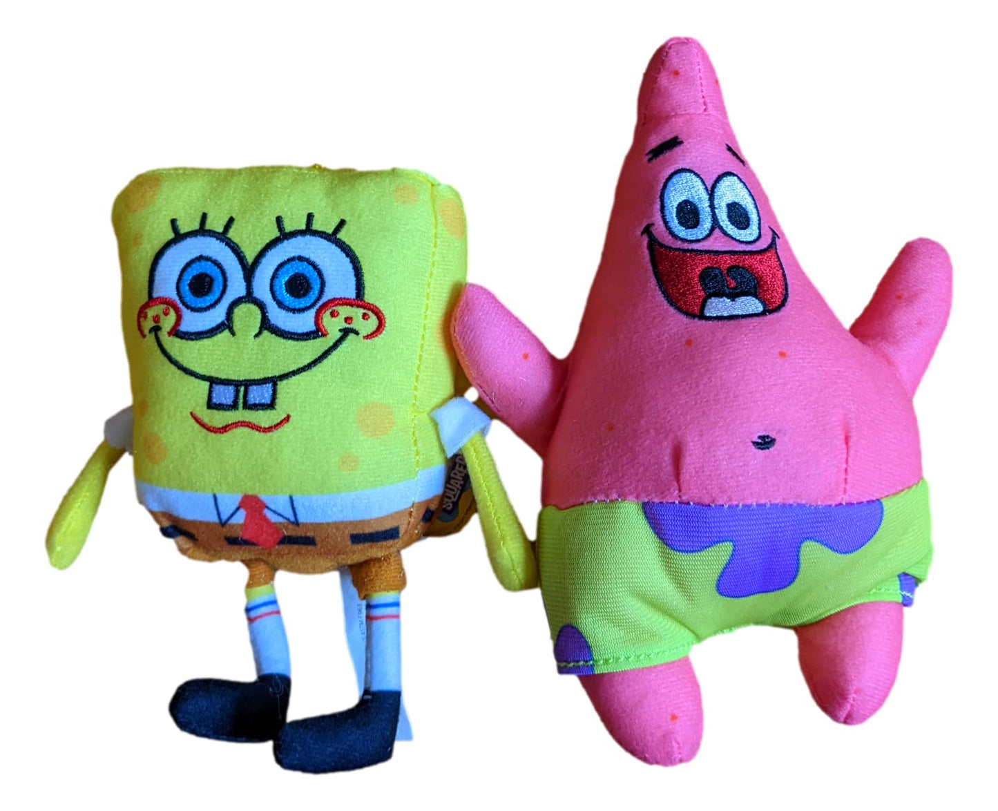 SpongeBob SquarePants Plush Doll Toy Set - Spongebob 10" & Patrick 11" - Soft, Stuffed Plush