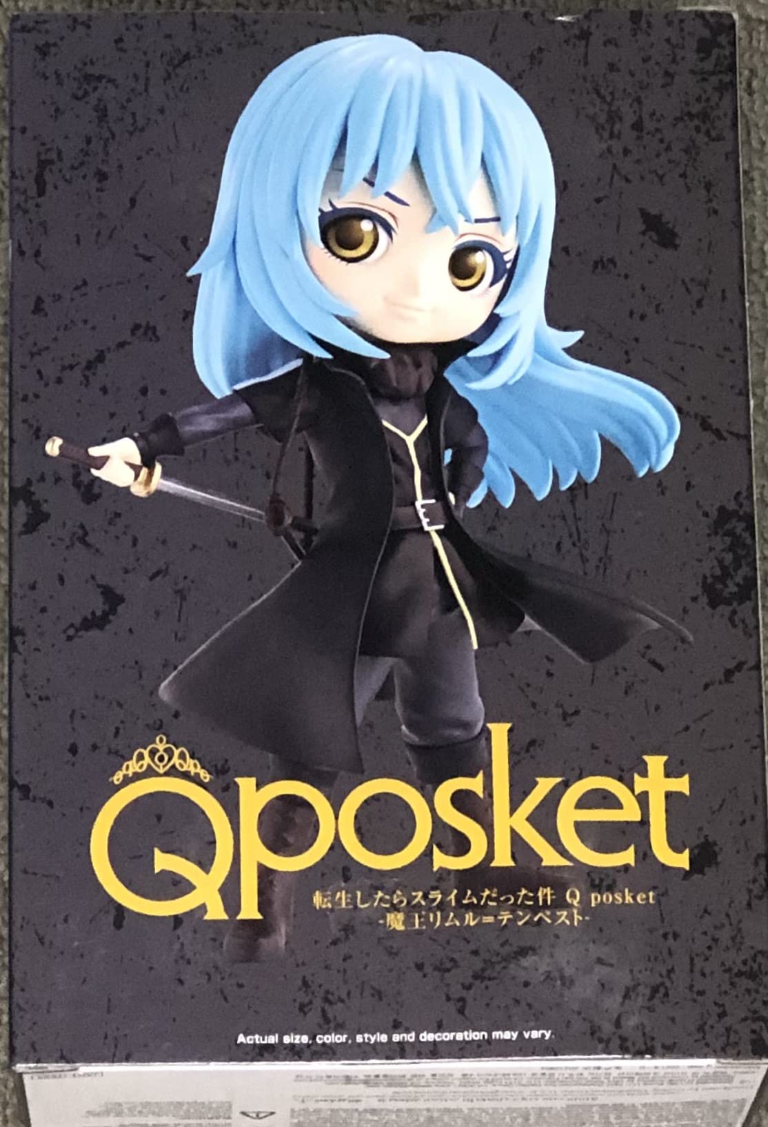 Banpresto That Time I Got Reincarnated As A Slime Q Posket-Rimuru=Tempest-(Ver.A), Multiple Colors (Bp17823)