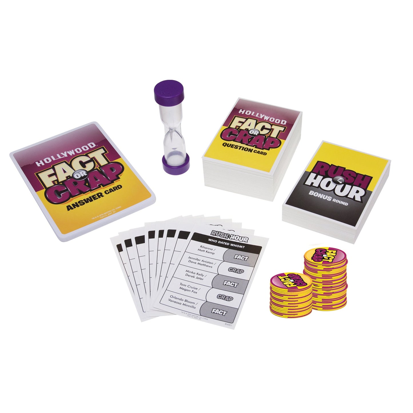 Fact Or Crap Hollywood Edition Board Game