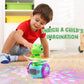 Beria Dinosaur Robot Car Toy With Lights & Music, Toddler Toys -3, Dinosaur Universal Cars, Toys For 3 Year Old Boys, Toys For A