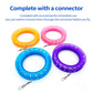 Kaiciuss 4 Pack Kite String Hoop for Kids, String Spool Set for Boys & Girls, Kite Handle Kit with 300 Feet Line for Each Reel W