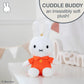 KIDS PREFERRED Miffy Plush Toy, 8 Inch Sitting Dutch Bunny Plush from Dick Bruna, Soft Boa Rabbit Bunny Stuffed Animal Plushie D