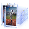 Qtyord 10 Pack 130Pt Magnetic Card Holder For Trading Cards, One-Touch Card Case Holder For Baseball Football Sports Mtg Tcg Col