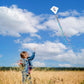 Kite Kits for Kids, Kite Decorating for Party, White Diamond Style for Students, Design Your Own Making Kits (10 Pack)