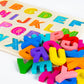 Alphabet Puzzle Wooden Puzzles For Toddlers 3 4 5 Year Old, Abc Puzzle Shape Alphabet Learning Puzzles Toys With Puzzle Board & Letter Blocks, Preschool Educational For Girls Boys