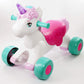 Kiddieland Light N Sounds Magical Ride-On Unicorn 22Inchesx13.50Inchesx18Inches