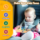 Hoarosall Montessori Wooden Busy Board - Sensory Light Switch Toy for 1+ Year Olds, Medium, Brown, Model CGS-BUSYBOARD-01