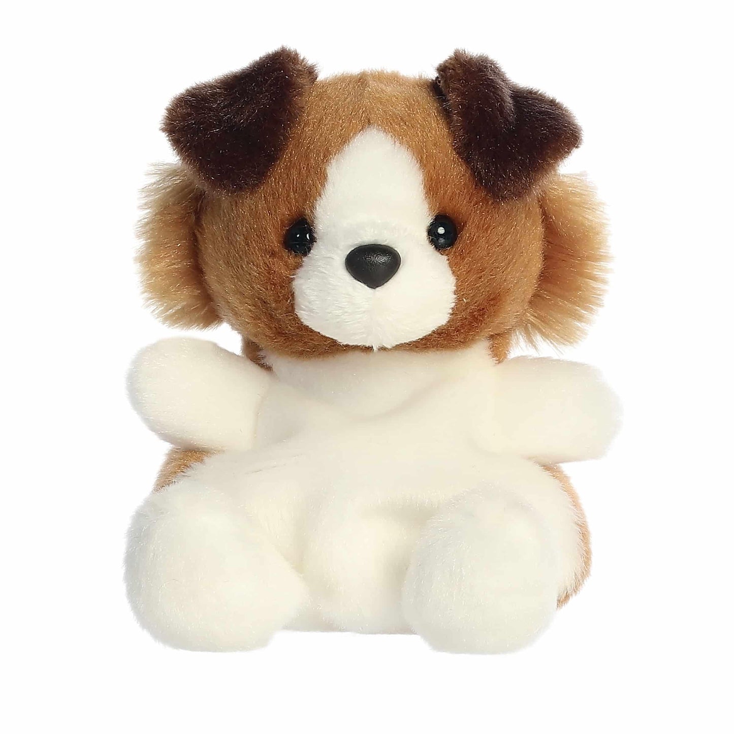 Aurora Adorable Palm Pals Fia Sheltie Stuffed Animal - Fun Collectible Plush for Kids and mature-themed Collectors - Perfect for Decorating Rooms and Birthday Gifts - Brown 5 Inches