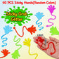 40Pcs Glitter Sticky Hands Party Favors For Kids Birthday Supplies Easter Egg Fillers Goodie Bag Stuffers Classroom Treasure Box Carnival Prizes Bulk Treat Trinkets Pinata Stuff Mini Stretchy Toys