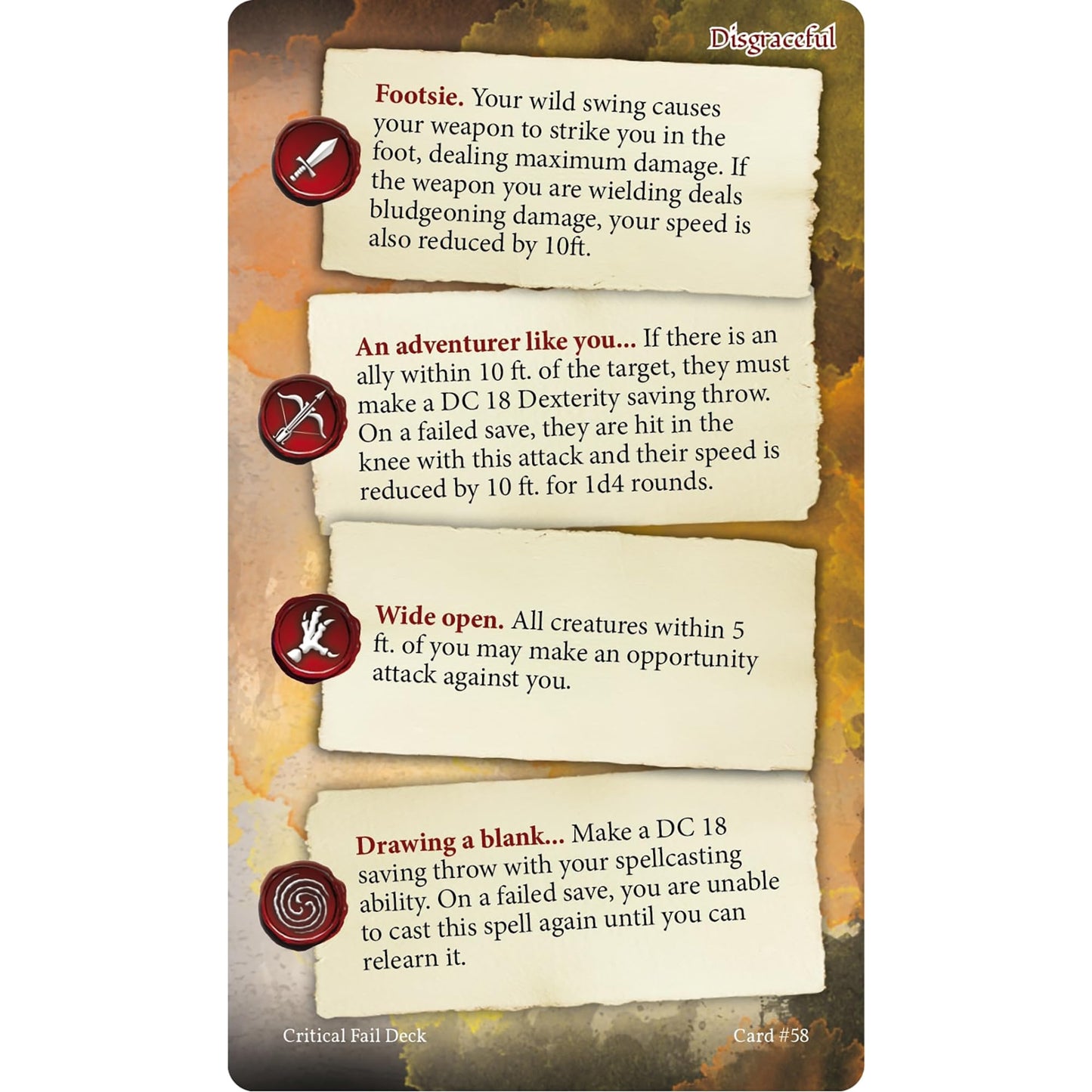 Nord Games: Critical Rolls: Boxed Set - 5e RPG Storytelling Cards, 300 Tarot Sized Cards, Tabletop Roleplaying Game, 5e D&D Comp