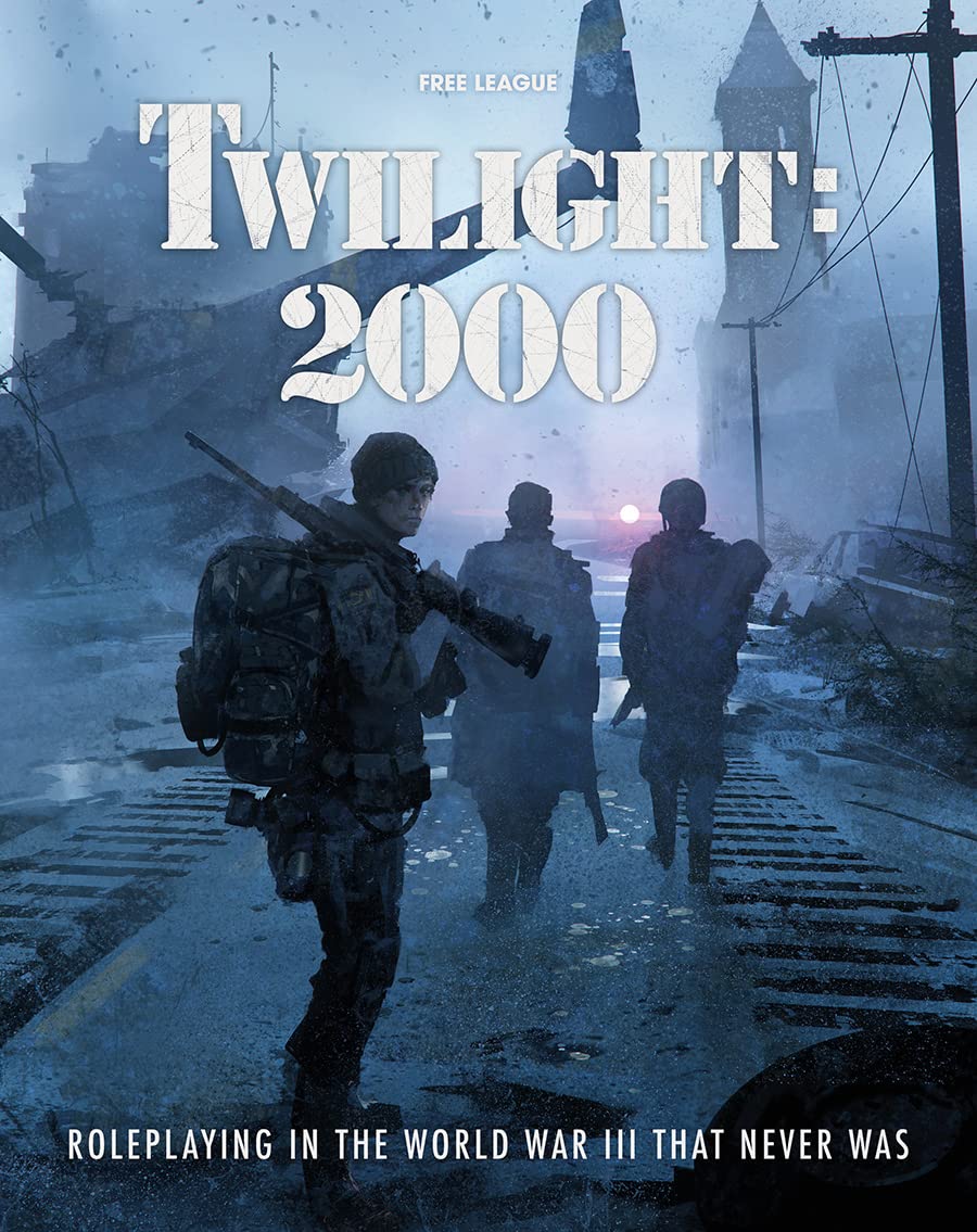 Free League Publishing Twilight: 2000 Rpg Core Boxed Set, Alternate History Roleplaying Game, Adults, Teens Ages 16+