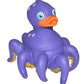 Wild Republic Rubber Ducks, Bath Toys, Kids Gifts, Pool Toys, Water Toys, Octopus, 4'
