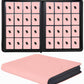 16 Pocket Card Binder  1000+ enhanced Zip Trading Card Binder  Double Sided Pocket Card Binder Album  Ringless Card Folder for MTG  TCG  Sports Card (Pink  16Pockets)