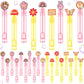 Rotatingpals 27 Pcs Two Groovy Party Favors For Boys Girls 0.2 Oz Bubble Wands With Liquid Bubble Maker Classroom Prizes Goodie