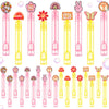 Rotatingpals 27 Pcs Two Groovy Party Favors For Boys Girls 0.2 Oz Bubble Wands With Liquid Bubble Maker Classroom Prizes Goodie