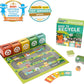 Petit Collage: Rush To Recycle | Teach Kids About Recycling| Sort All The Recyclibles Before The Truck Comes | Made With Recycled Card And Vegetable Inks
