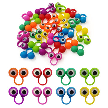 Ppxmeeudc Eye Finger Puppets Googly Eye Finger Puppets Wiggly Eyeball Finger Puppet Rings Eye Finger Toy Kids Party Favor A Pack Of 32