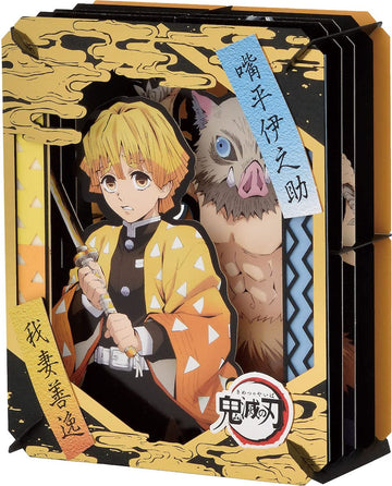 Ensky - Demon Slayer: Kimetsu No Yaiba - Zenitsu & Inosuke, Paper Theater Craft (Pt-218)
