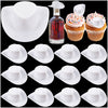 20Pcs Mini Western Cowboy Hat, Plastic Cute Doll Hats, Miniature Cowboy Cowgirl Hat Party Hat For Pretend Play Dollhouse Decorat