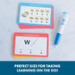 Educational Insights Hot Dots Alphabet Set With 72 Activities, Learn To Read Preschool Set With Interactive Pen, Ages 3+, Medium, Includes 36 Double-Sided Cards And Pen