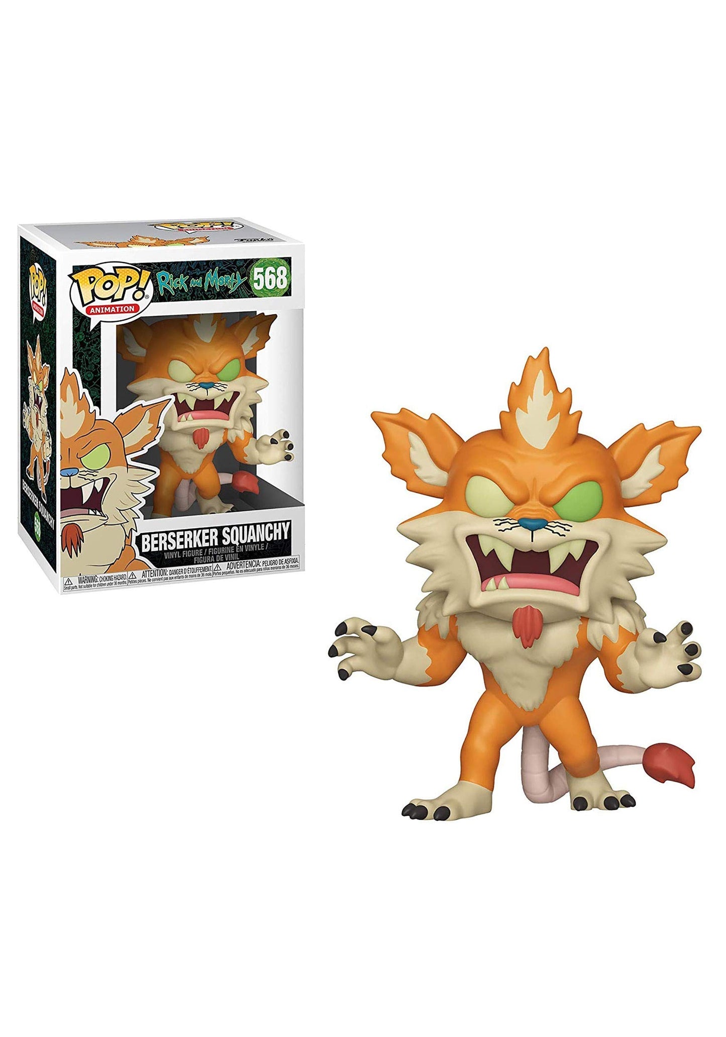 Funko Pop! Animation: Rick And Morty - Berserker Squanchy