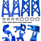 RCMYou Upgrades Part for 1/10 ARRMA Granite/Senton 4x4 3S Blx & Mega 550,Vorteks 4x4 3S Blx,Alloy Front Rear Suspension Arm & St