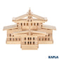 KAPLA Wooden Construction Set - 280 Planks, French Pine Wood, Ages 3+
