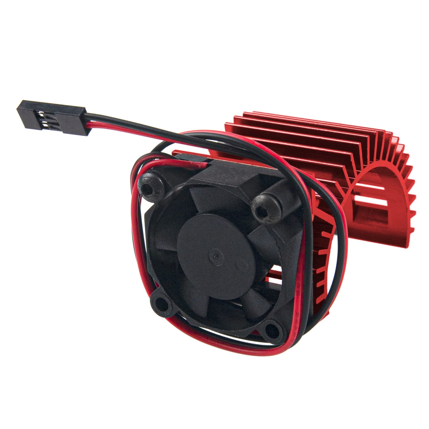 Vgoohobby RC Motor Heatsink 540 545 550 Brushless Brushed Electric Engine Heat Sink with 5-6V Cooling Fan Compatible with Traxxa