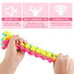Charnoel 8-Piece Caterpillars Sensory Toy Set - Colorful Stretchy Fuzzy Worms for Anxiety Relief and Relaxation, Ideal Calming Gift