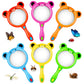 6Pcs Kids Magnifying Glass  Colorful Magnifying Glass for Kids  Hand Toy Magnifying Glasses  Mini Magnifier Glasses for Science Class Reading Outdoor Observation Party Favor