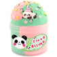 Jigejunfa Cloud Slime Big Jar with Cute Flower Slices Add-ins  Kids Slime Party Favors Stress Relief Toy for Girls Boys Birthday  Scented Sludge Non Sticky Putty  Pink/Green 7OZ