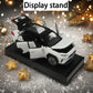 ERBADIHAGO 1/32 RAV4 Alloy Diecast Model Car with Light and Sound, White, 15×7.3×5.8Cm, Perfect Gift for Boys and