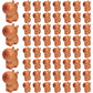 Simgoing 100 Pcs Capybara Figurines Mini Capybara Resin Figurines Capybara Figure Ornament Miniature Animal Desktop Tabletop Out