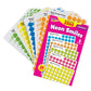TREND T1942 SuperSpots and SuperShapes Sticker Variety Packs, Neon Smiles, 2,500/Pack