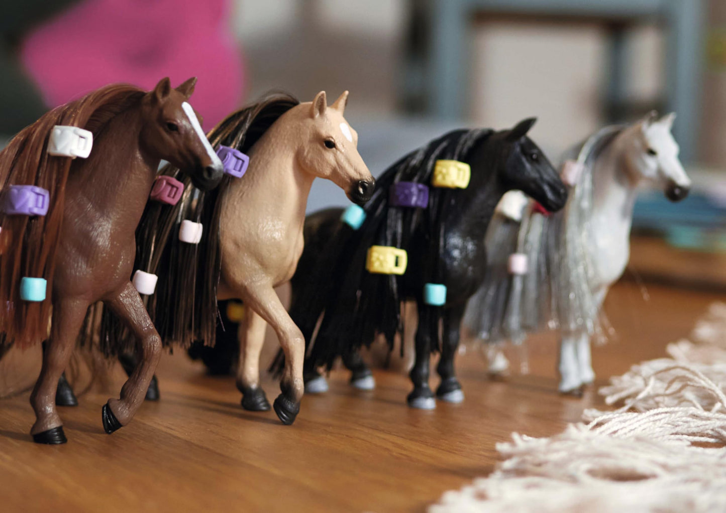 Schleich Horse Club Sofias Beauties Andalusian Mare Toy Horse Set for Girls and Boys with Brushable Hair and Accessories, 14 Pi