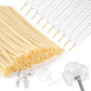 100Pcs 260 Balloons Clear Long Balloons For Balloon Garland Thickening Skinny Latex Twisting Animals Modeling Christmas Birthday